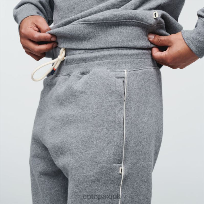 Cotopaxi UK - Collections Heather Grey Organic Sweatpant Men Cotopaxi X4X0H354
