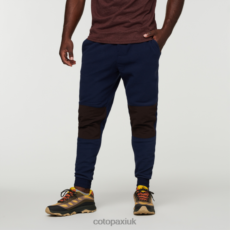 Cotopaxi UK - Hot Abrazo Fleece Jogger Men Maritime Cotopaxi X4X0H349