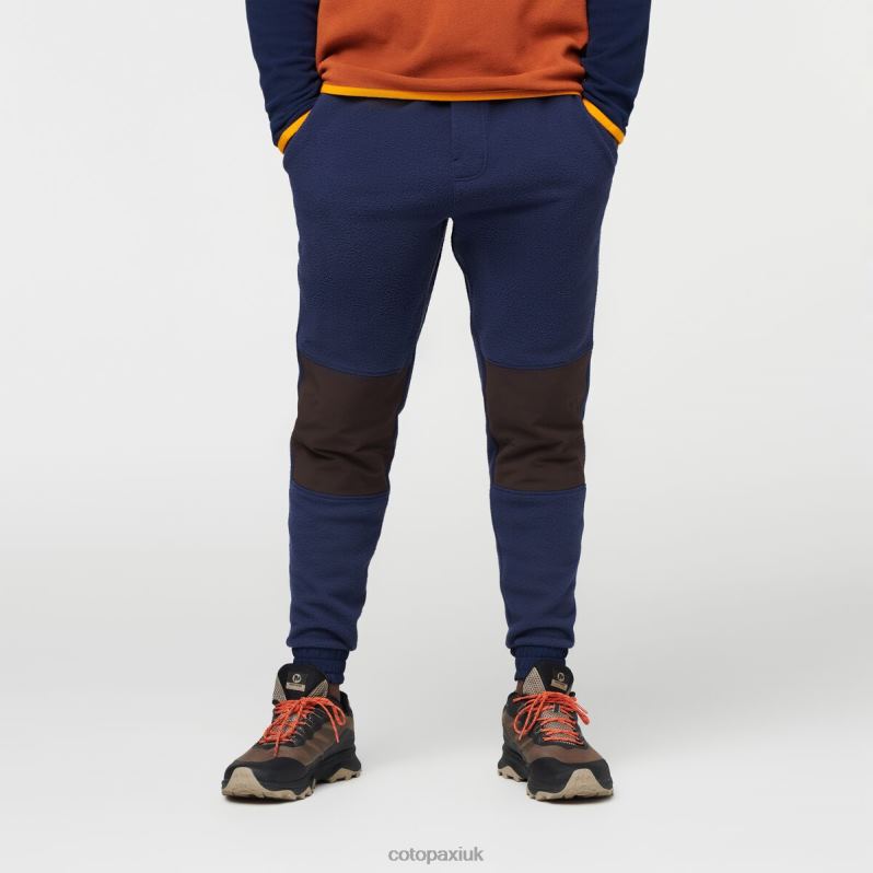 Cotopaxi UK - Origins Abrazo Fleece Jogger Men Maritime Cotopaxi X4X0H829
