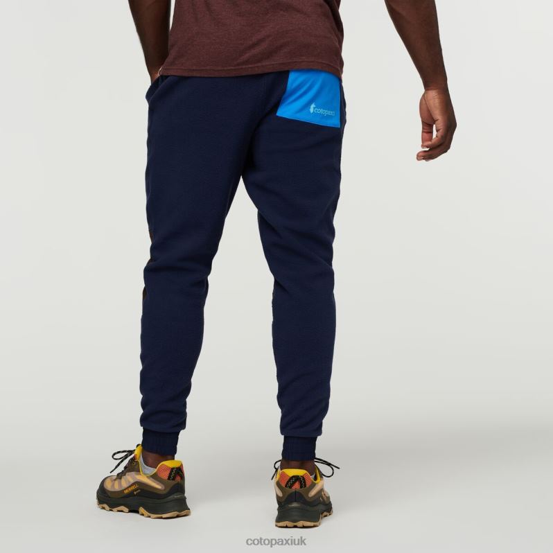 Cotopaxi UK - Origins Abrazo Fleece Jogger Men Maritime Cotopaxi X4X0H829