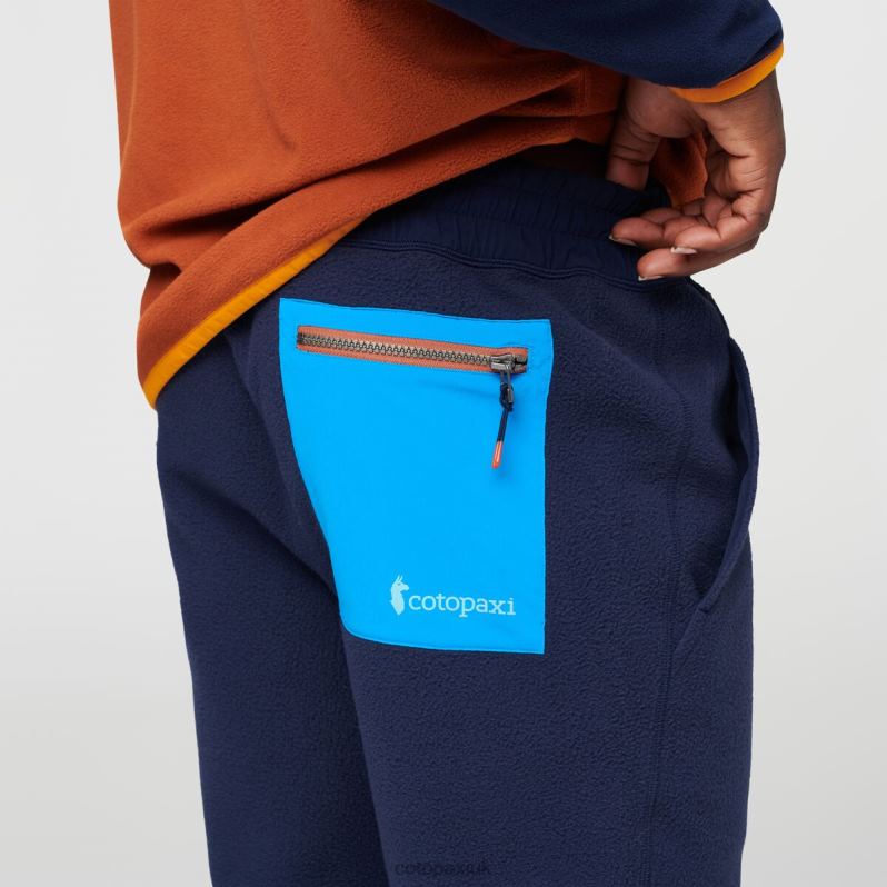Cotopaxi UK - Origins Abrazo Fleece Jogger Men Maritime Cotopaxi X4X0H829