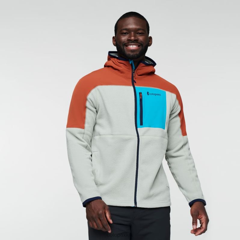 Cotopaxi UK - Abrazo Hooded Full-Zip Fleece Jacket Men Original Spice-Brush Cotopaxi X4X0H788