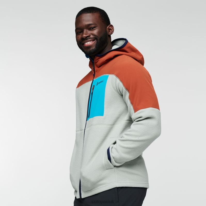 Cotopaxi UK - Abrazo Hooded Full-Zip Fleece Jacket Men Original Spice-Brush Cotopaxi X4X0H788