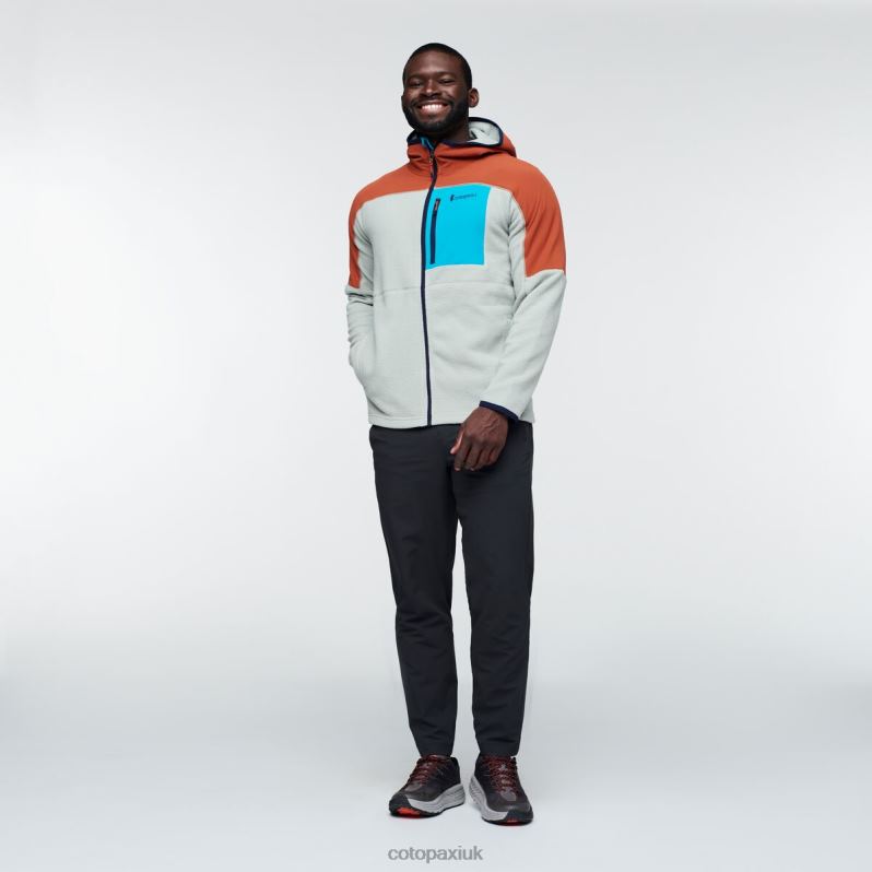 Cotopaxi UK - Abrazo Hooded Full-Zip Fleece Jacket Men Original Spice-Brush Cotopaxi X4X0H788