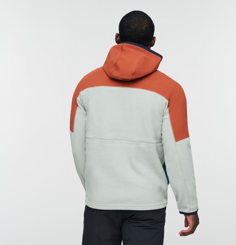 Cotopaxi UK - Abrazo Hooded Full-Zip Fleece Jacket Men Original Spice-Brush Cotopaxi X4X0H788