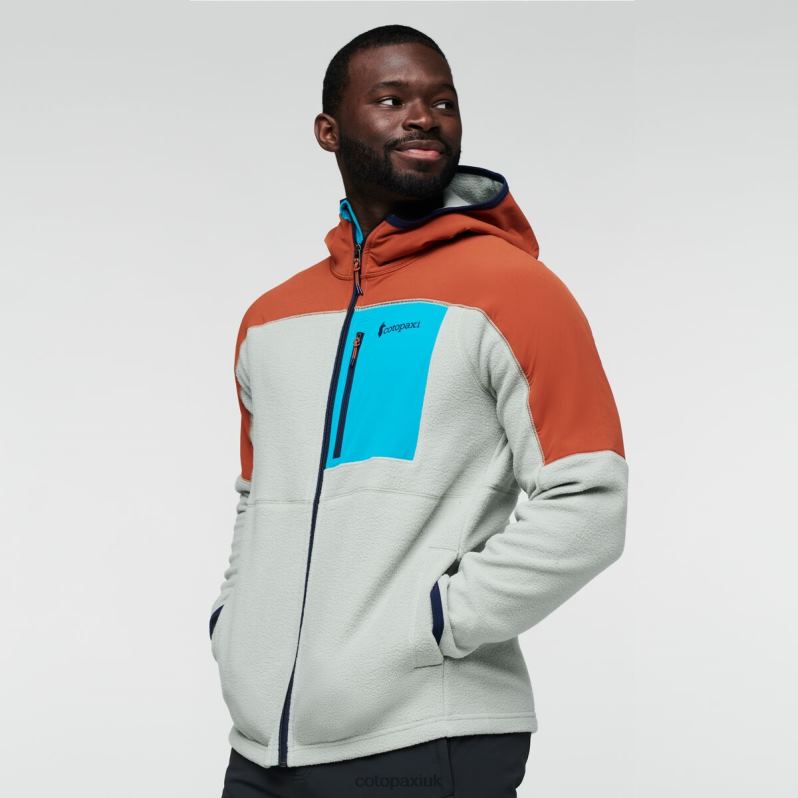 Cotopaxi UK - Abrazo Hooded Full-Zip Fleece Jacket Men Original Spice-Brush Cotopaxi X4X0H788