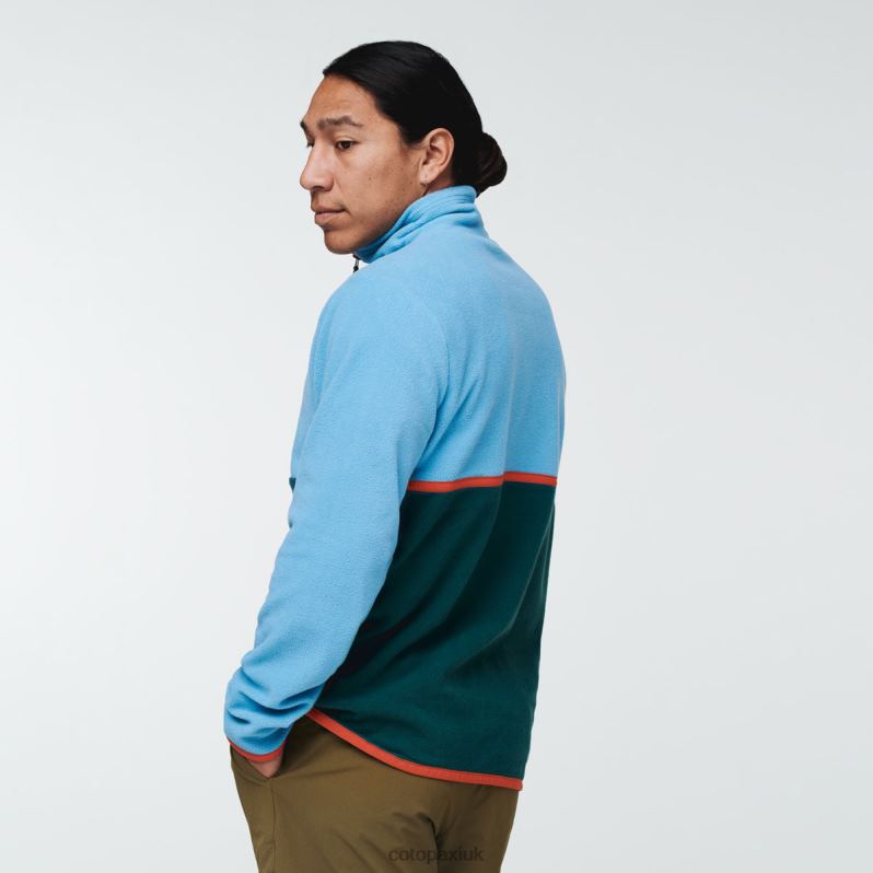 Cotopaxi UK - Amado Fleece Men Fashion River-Deep Ocean Cotopaxi X4X0H792
