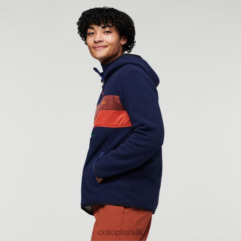 Cotopaxi UK - Best Been Jammin Teca Fleece Hooded Half-Zip Jacket Recycled Men Cotopaxi X4X0H460