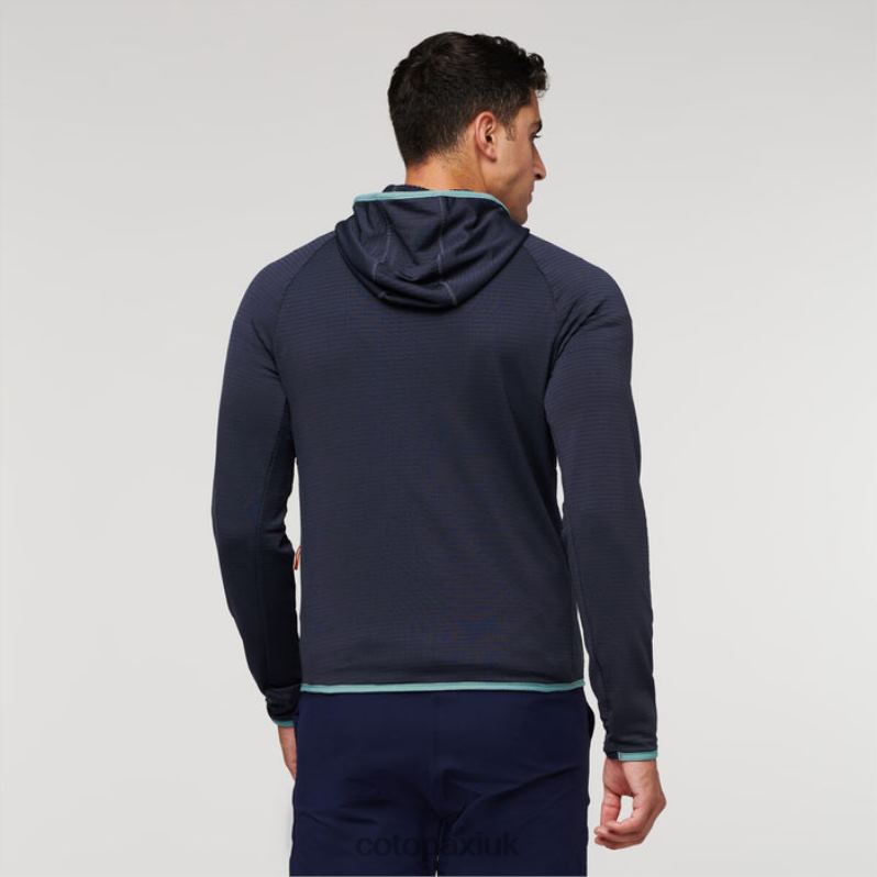 Cotopaxi UK - Fashion Graphite Otero Fleece Full-Zip Hooded Jacket Men Cotopaxi X4X0H484