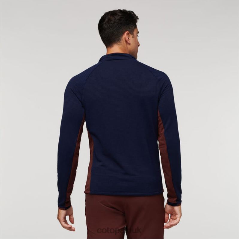 Cotopaxi UK - Maritime Origin Otero Fleece Half-Zip Pullover Men Cotopaxi X4X0H487