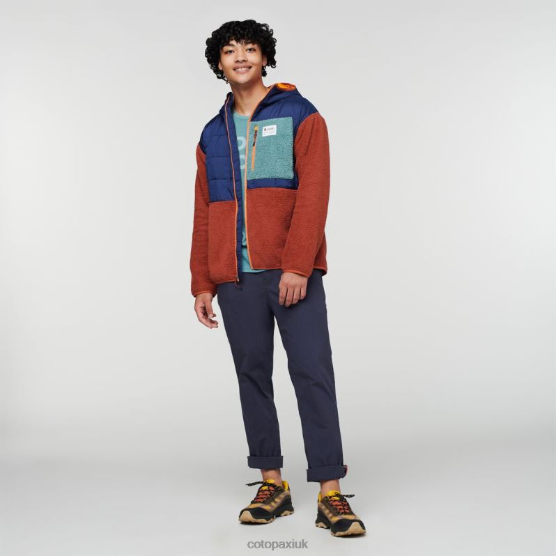 Cotopaxi UK - Origin Trico Hybrid Jacket Men Maritime-Spice Cotopaxi X4X0H795