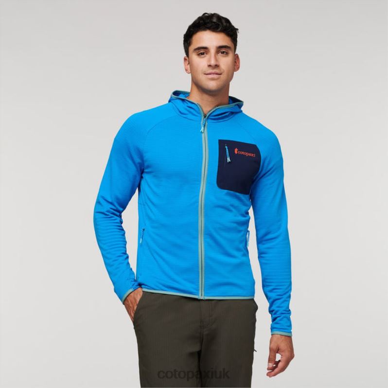 Cotopaxi UK - Saltwater Otero Fleece Full-Zip Hooded Jacket Men Best Cotopaxi X4X0H482