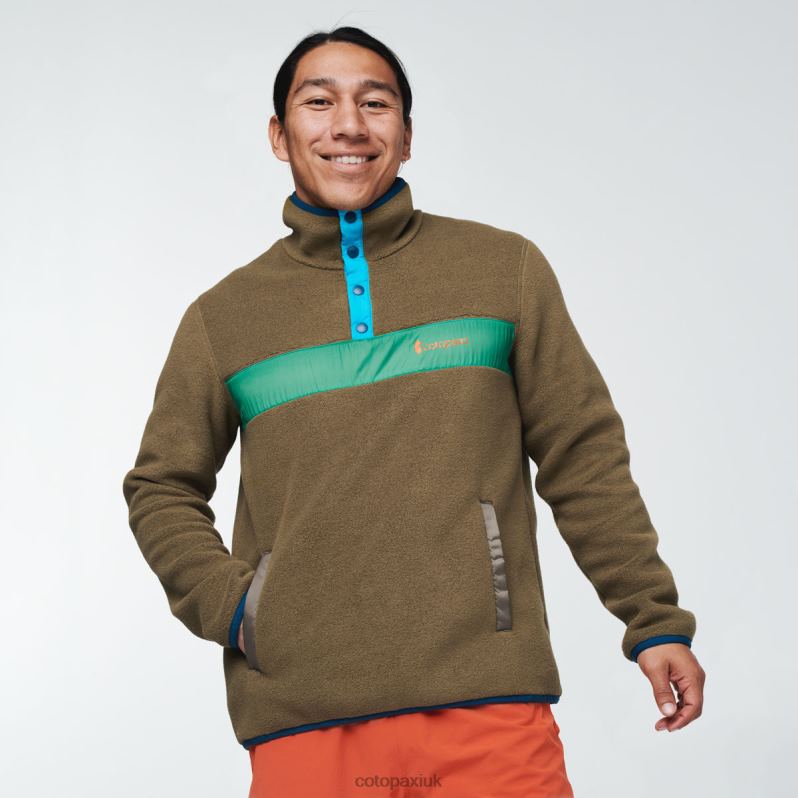 Cotopaxi UK - Teca Fleece Pullover Men New Regrowth Cotopaxi X4X0H791