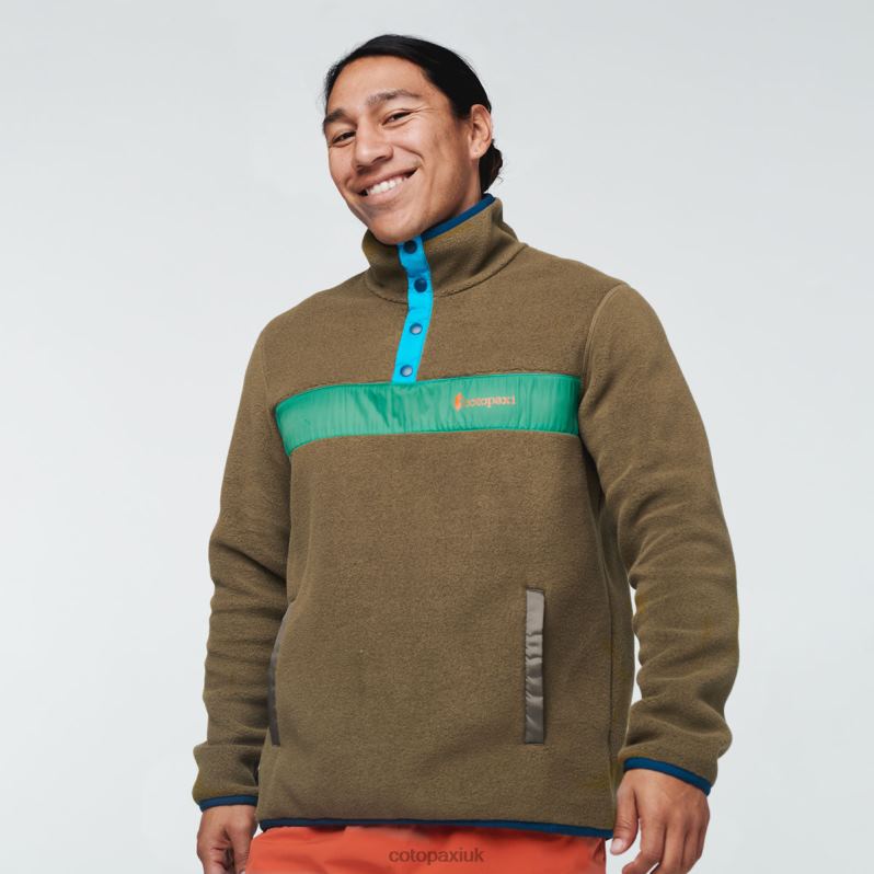 Cotopaxi UK - Teca Fleece Pullover Men New Regrowth Cotopaxi X4X0H791