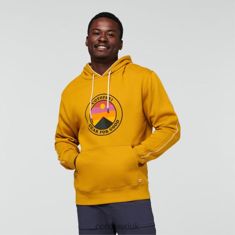 Cotopaxi UK - Amber Brands Sunny Side Organic Pullover Hoodie Men Cotopaxi X4X0H369