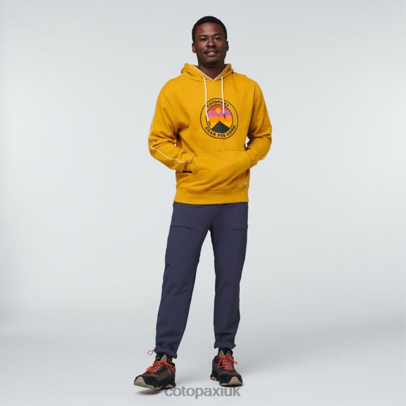 Cotopaxi UK - Amber Brands Sunny Side Organic Pullover Hoodie Men Cotopaxi X4X0H369