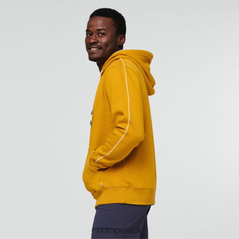 Cotopaxi UK - Amber Brands Sunny Side Organic Pullover Hoodie Men Cotopaxi X4X0H369