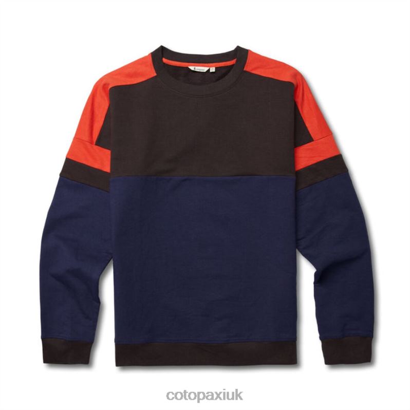 Cotopaxi UK - Bandera Sweatshirt Men Cavern-Maritime Collections Cotopaxi X4X0H365