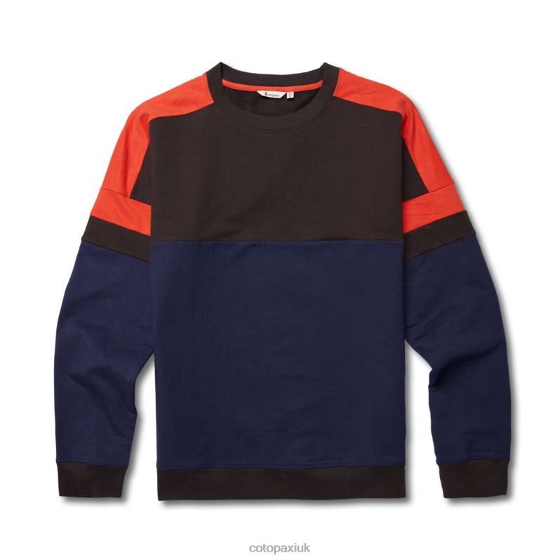 Cotopaxi UK - Brand Bandera Sweatshirt Men Cavern-Maritime Cotopaxi X4X0H808
