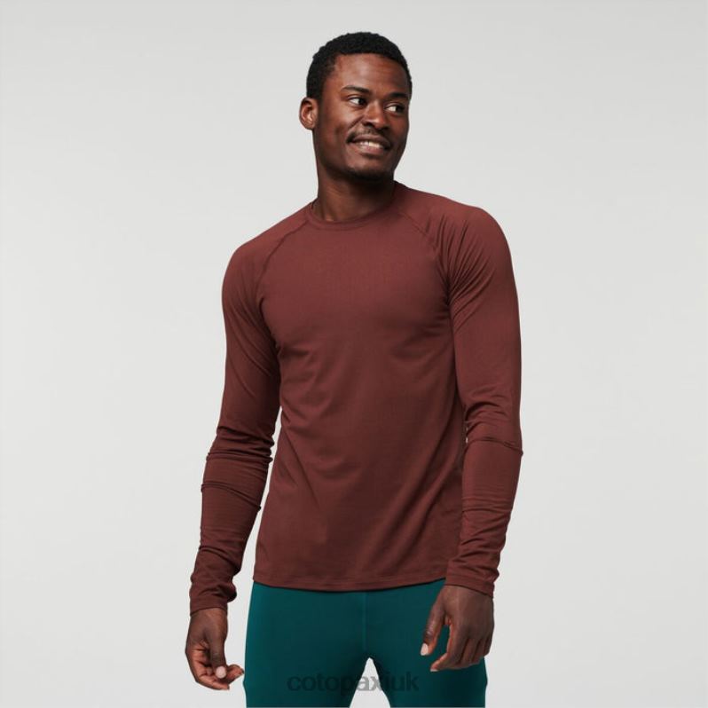 Cotopaxi UK - Chestnut Liso Baselayer Top Men Original Cotopaxi X4X0H392