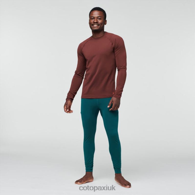 Cotopaxi UK - Chestnut Liso Baselayer Top Men Original Cotopaxi X4X0H392