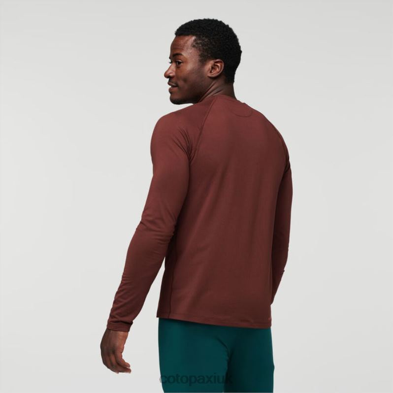 Cotopaxi UK - Chestnut Liso Baselayer Top Men Original Cotopaxi X4X0H392
