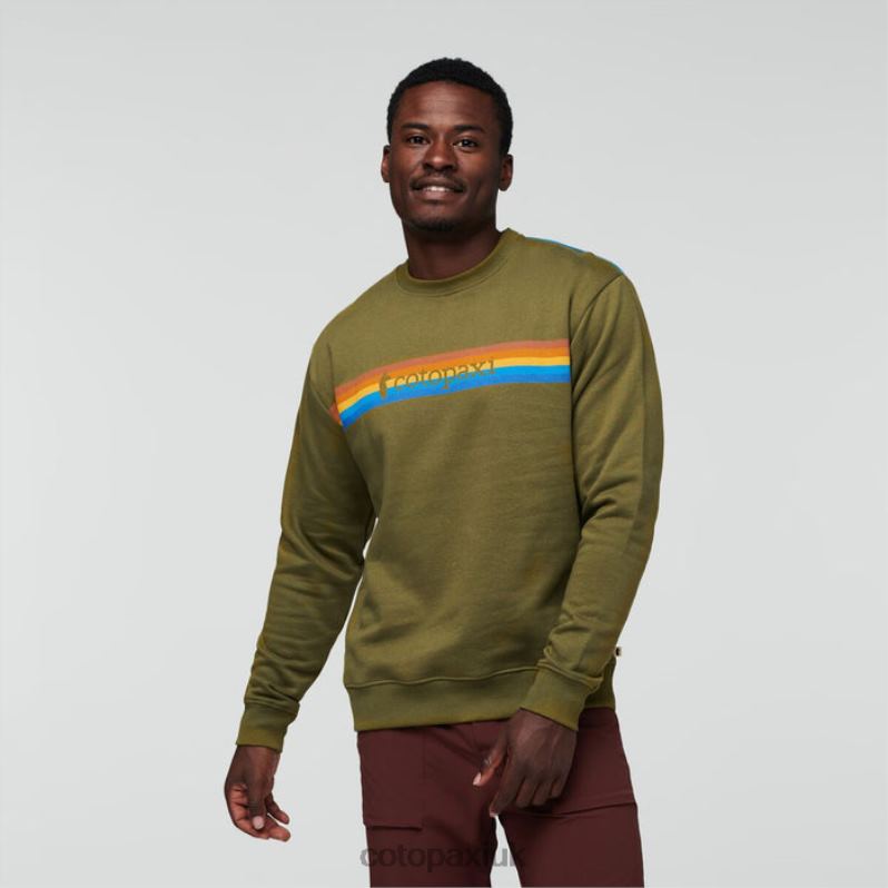 Cotopaxi UK - Collection Oak On The Horizon Organic Crew Sweatshirt Men Cotopaxi X4X0H364