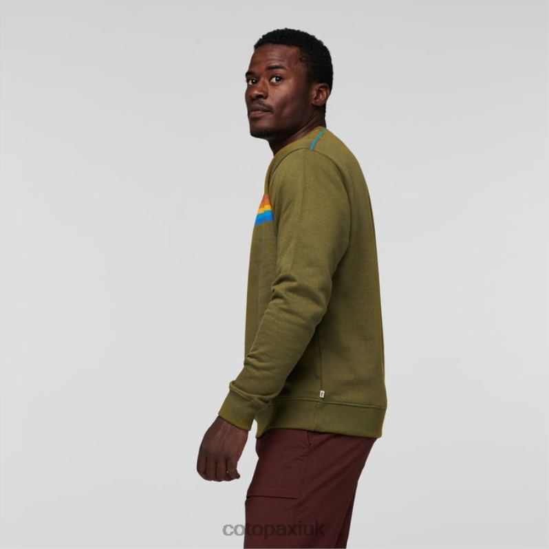 Cotopaxi UK - Collection Oak On The Horizon Organic Crew Sweatshirt Men Cotopaxi X4X0H364
