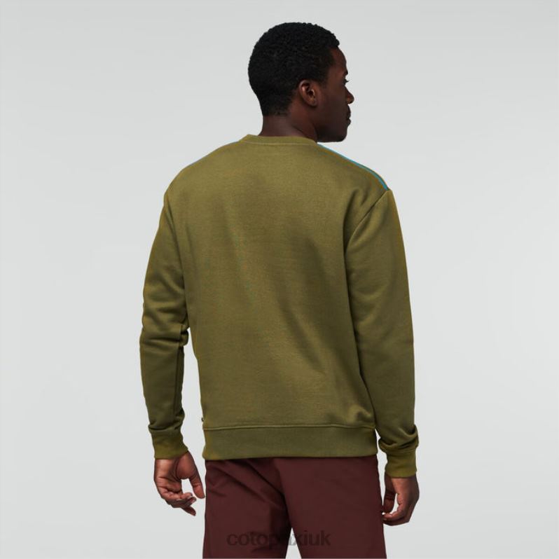 Cotopaxi UK - Collection Oak On The Horizon Organic Crew Sweatshirt Men Cotopaxi X4X0H364
