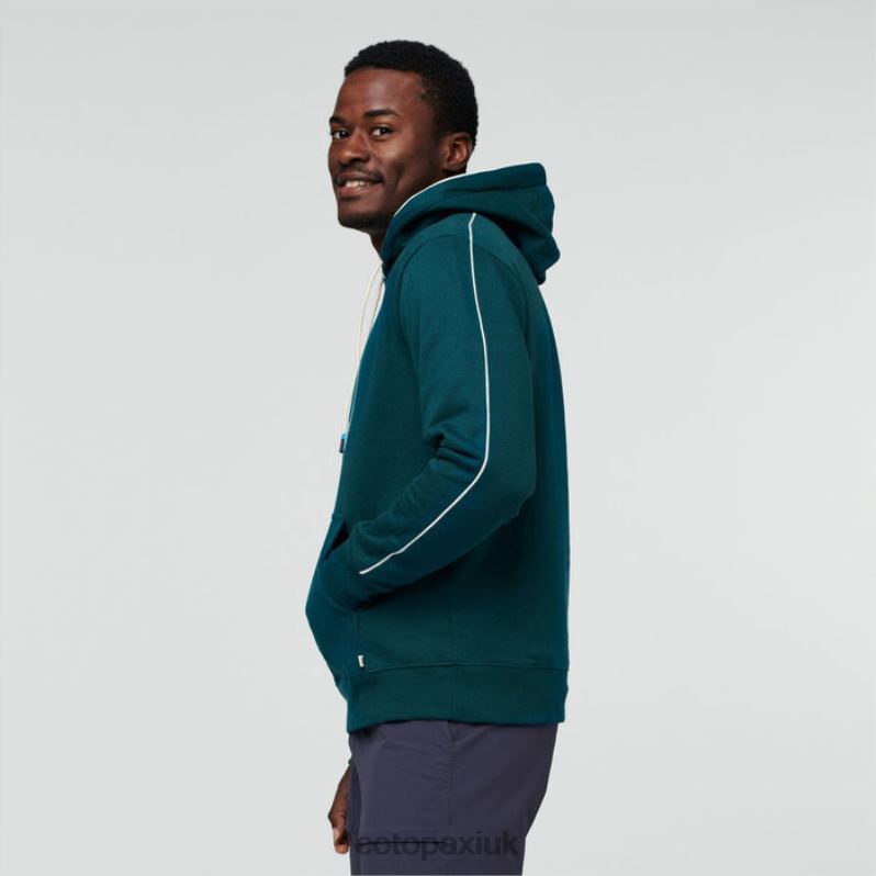 Cotopaxi UK - Deep Ocean Original Sunny Side Organic Pullover Hoodie Men Cotopaxi X4X0H370
