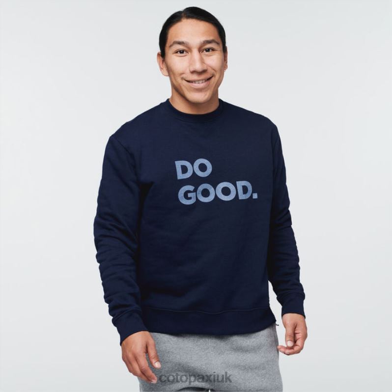 Cotopaxi UK - Do Good Crew Sweatshirt Men Best Maritime Cotopaxi X4X0H383