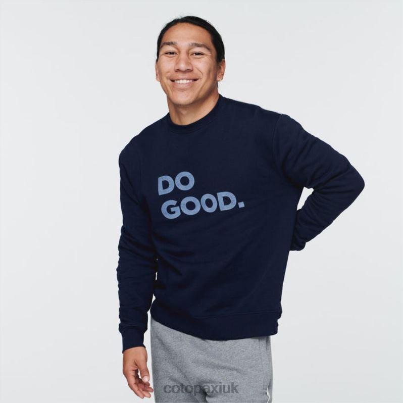 Cotopaxi UK - Do Good Crew Sweatshirt Men Best Maritime Cotopaxi X4X0H383