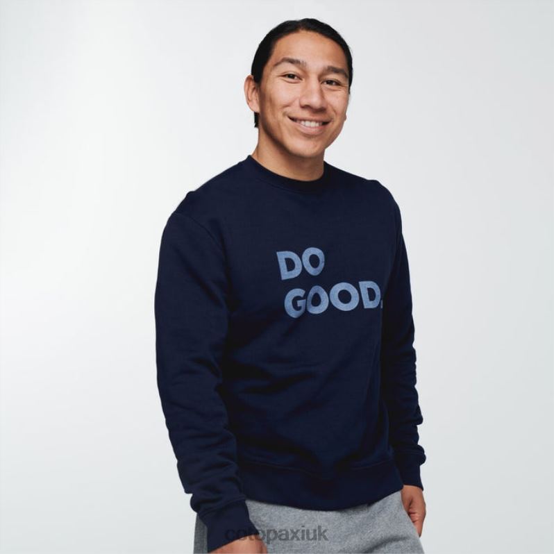 Cotopaxi UK - Do Good Crew Sweatshirt Men Best Maritime Cotopaxi X4X0H383