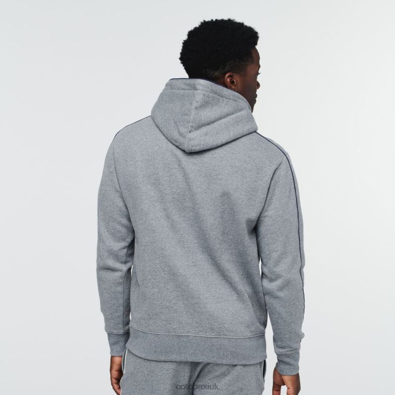 Cotopaxi UK - Do Good Hoodie Men Heather Grey Fashion Cotopaxi X4X0H814