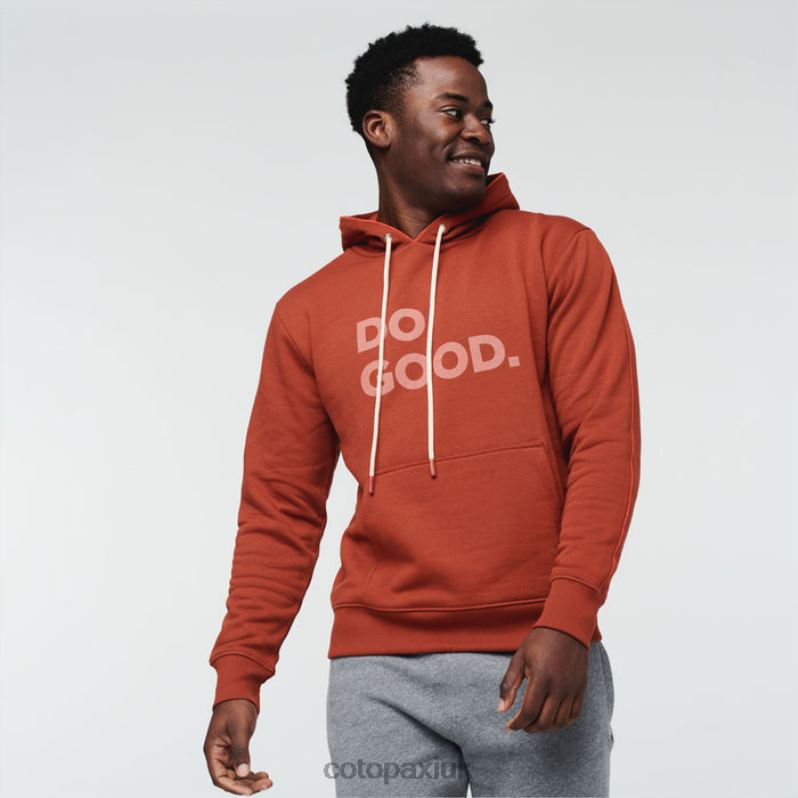 Cotopaxi UK - Fashion Do Good Hoodie Men Spice Cotopaxi X4X0H374