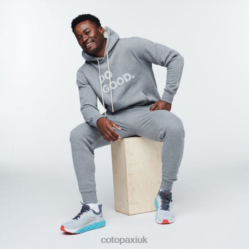 Cotopaxi UK - Origin Heather Grey Do Good Hoodie Men Cotopaxi X4X0H377