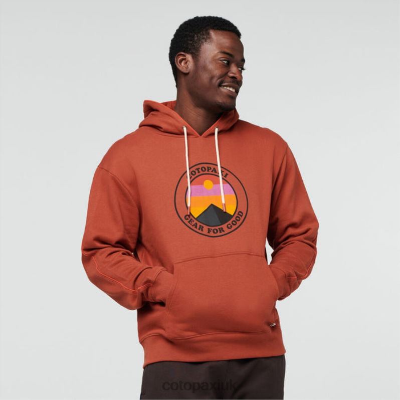 Cotopaxi UK - Spice Sunny Side Organic Pullover Hoodie Men Hot Cotopaxi X4X0H371