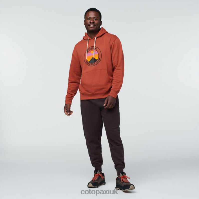 Cotopaxi UK - Spice Sunny Side Organic Pullover Hoodie Men Hot Cotopaxi X4X0H371