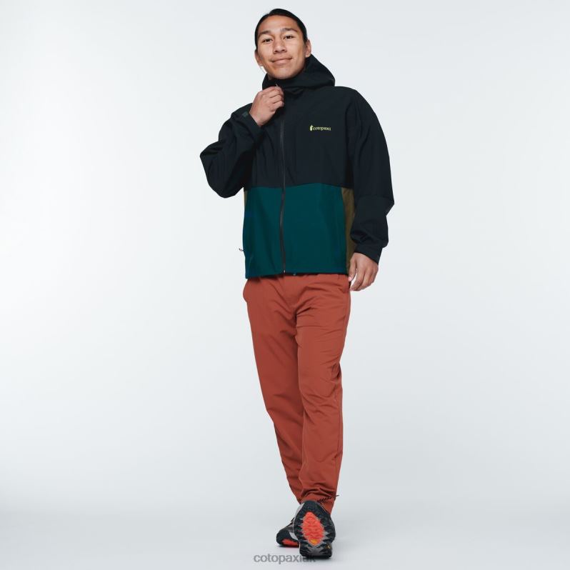 Cotopaxi Jacket UK - Black Hot Cielo Rain Jacket Men Cotopaxi X4X0H778