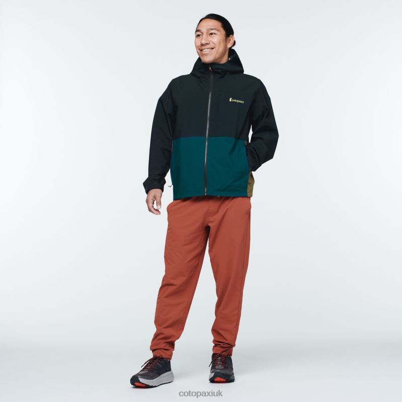 Cotopaxi Jacket UK - Black Hot Cielo Rain Jacket Men Cotopaxi X4X0H778