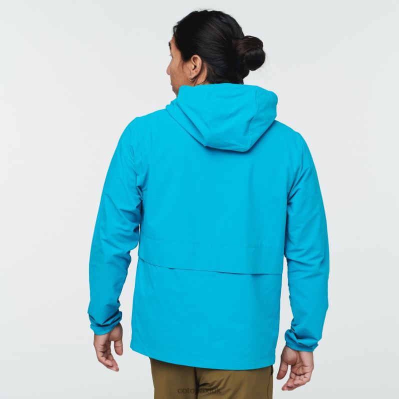 Cotopaxi Jacket UK - Collections Mineral Blue Viento Travel Jacket Men Cotopaxi X4X0H772