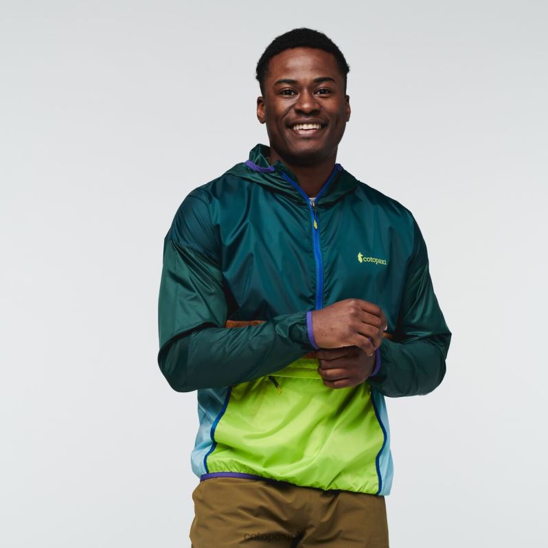 Cotopaxi Jacket UK - Collections Point Reyes Teca Windbreaker Halfzip Men Cotopaxi X4X0H783