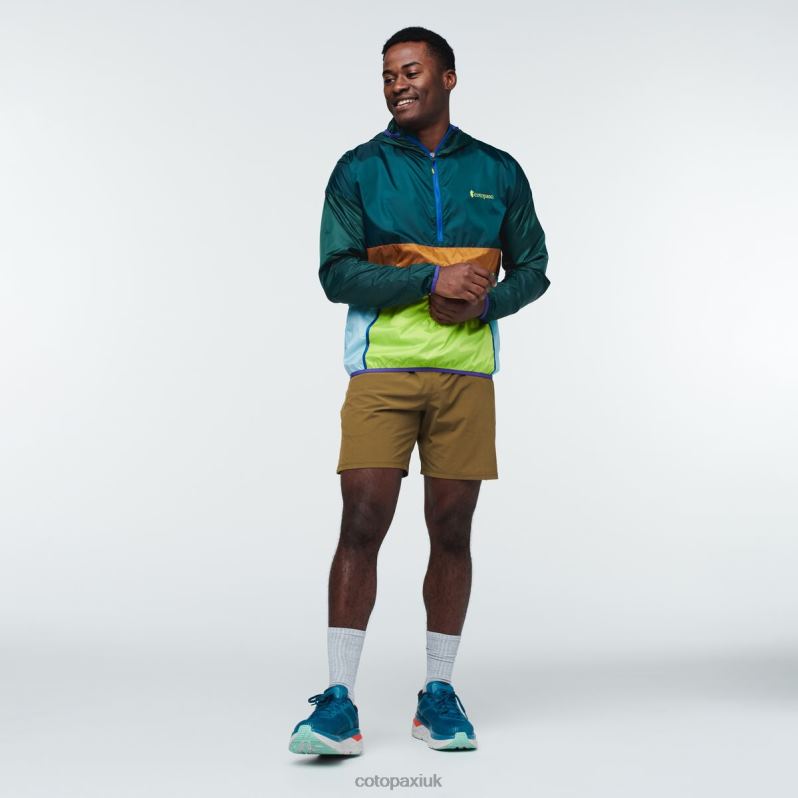 Cotopaxi Jacket UK - Collections Point Reyes Teca Windbreaker Halfzip Men Cotopaxi X4X0H783
