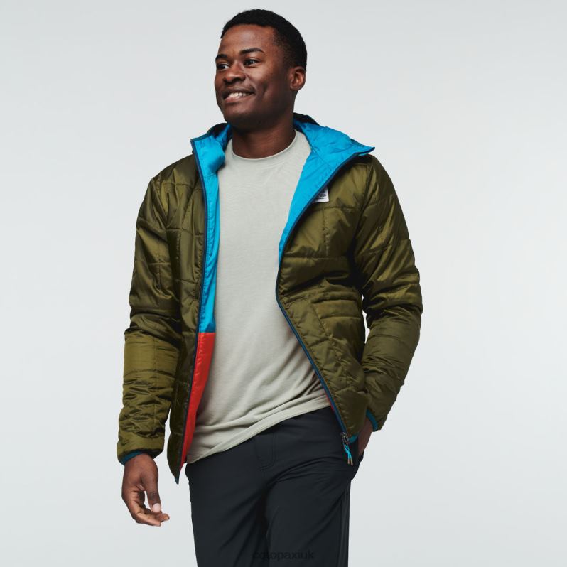 Cotopaxi Jacket UK - Origin Teca Cálido Hooded Jacket Men Florida Cotopaxi X4X0H784