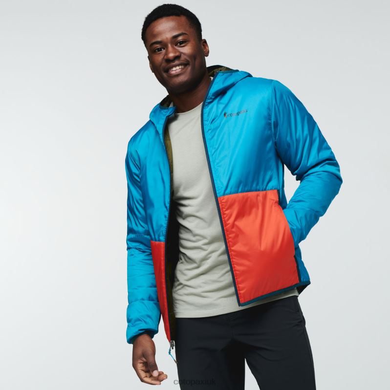 Cotopaxi Jacket UK - Origin Teca Cálido Hooded Jacket Men Florida Cotopaxi X4X0H784