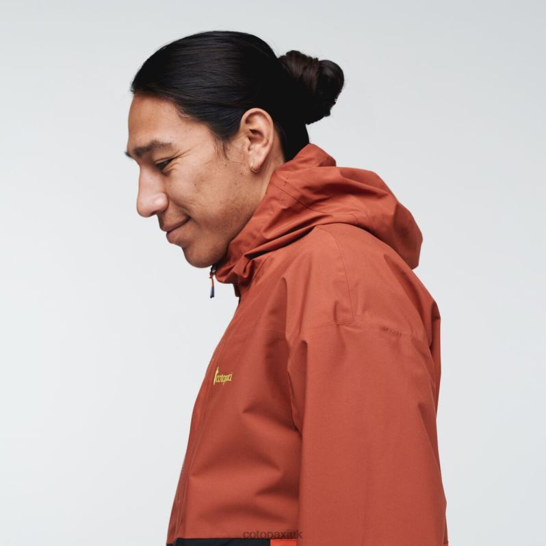 Cotopaxi Jacket UK - Spice Brand Cielo Rain Jacket Men Cotopaxi X4X0H775