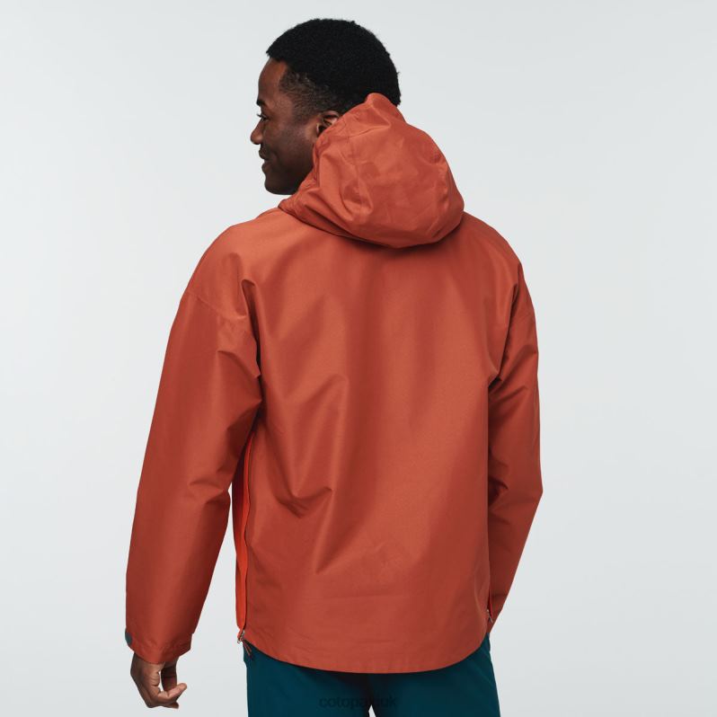 Cotopaxi Jacket UK - Spice New Cielo Rain Anorak Men Cotopaxi X4X0H769