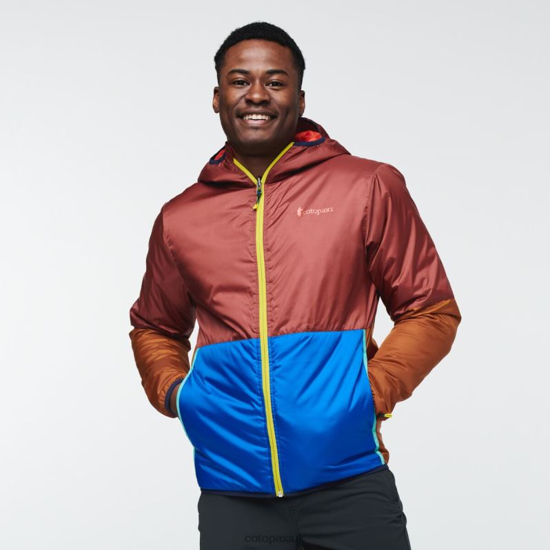 Cotopaxi Jacket UK - Teca Cálido Hooded Jacket Men Dry Lands Origin Cotopaxi X4X0H773