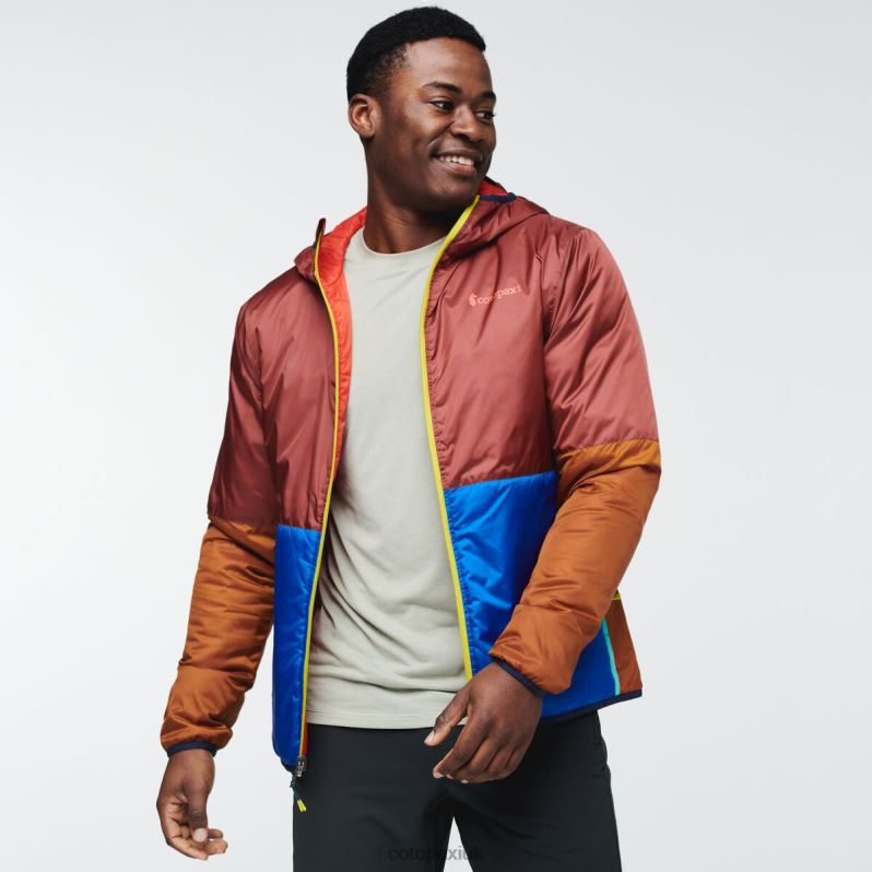 Cotopaxi Jacket UK - Teca Cálido Hooded Jacket Men Dry Lands Origin Cotopaxi X4X0H773