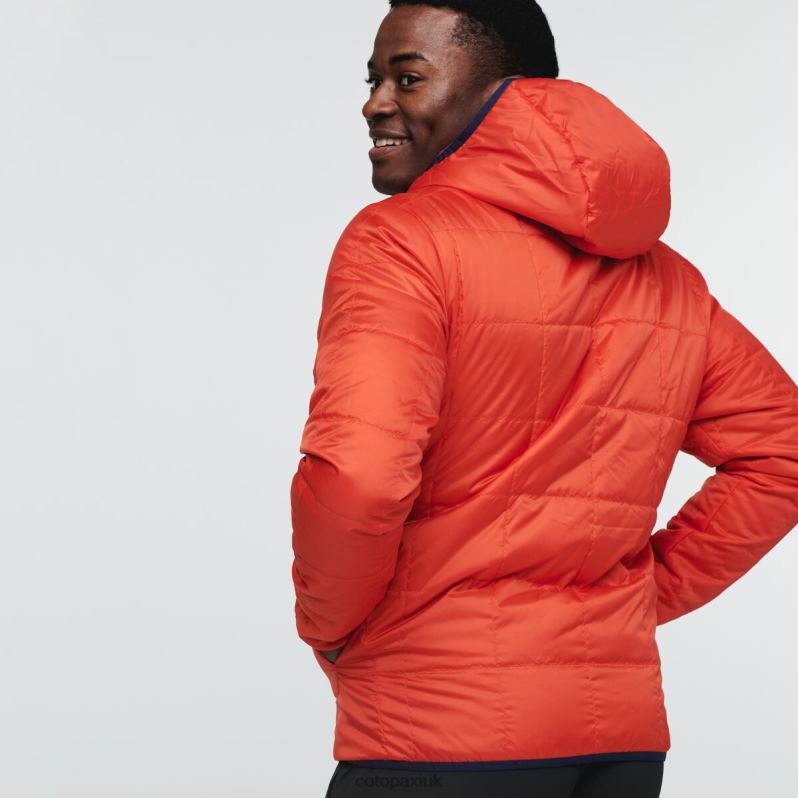 Cotopaxi Jacket UK - Teca Cálido Hooded Jacket Men Dry Lands Origin Cotopaxi X4X0H773
